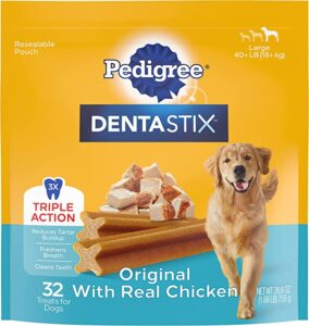 Pedigree Dentastix Dog Treats - Best For Large Breed Dogs