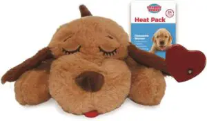 SmartPetLove Snuggle Puppy Heartbeat Stuffed Toy - Best For Anxiety Relief