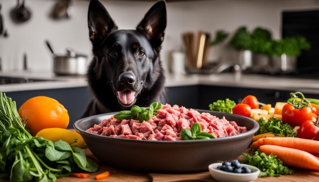 Benefits of Homemade and Raw Food for German Shepherds